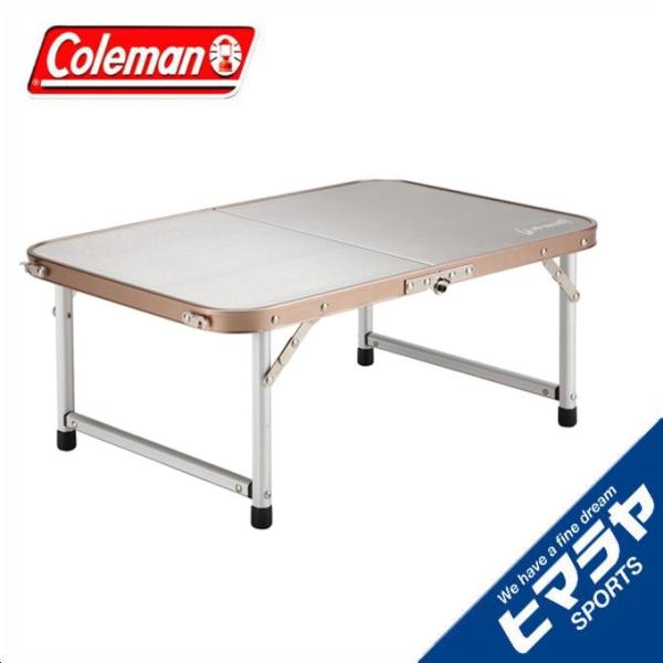 コールマン アウトドアテーブル 小型テーブル ステンレスファイヤーサイドテーブル 170-7663 ...