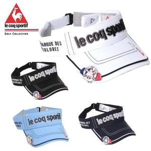 ルコック le coq sportif ゴルフ サンバイザー メンズ マーカー付サンバイザー