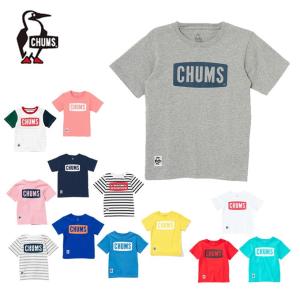 チャムス CHUMS  半袖シャツ ジュニア Kid's CHUMS Logo