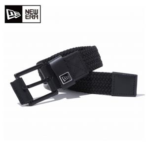 ニューエラ ベルト メンズ レディース ストレッチウィーブ ブラック 11412607 NEW ERA