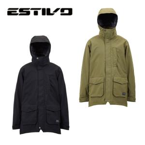 エスティボ ESTIVO スノーボードウェア ジャケット メンズ SOLDIER JKT ソルジャー ジャケット EVM1804｜himaraya