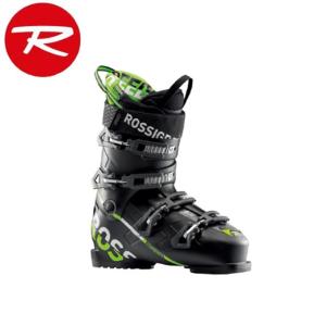 ロシニョール スキーブーツ メンズ SPEED 80 BLACK GREEN 初級者〜中級者 幅広 前足部104mm フレックス80 RBH8050 ROSSIGNOL