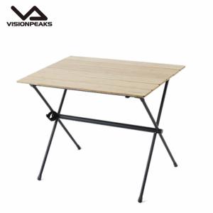 アウトドアテーブル 80cm バンブーソリッドロールテーブル VP160401I03 ビジョンピークス VISIONPEAKS｜himaraya