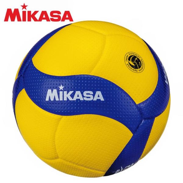 ミカサ バレーボール 4号球 検定球 試合球 中学生 V400W MIKASA 中学校 ママさん 家...