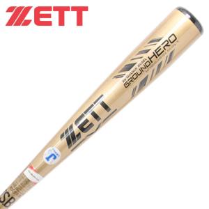 ゼット 野球 少年軟式バット ジュニア グランドヒーロー アルミバット BAT74980 8201 ZETT
