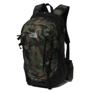 ザ・ノース・フェイス 登山バッグ 25L メンズ レディース テルス25 Tellus NM61811 MW ミリタリーカモ THE NORTH FACE 日帰り登山 ノースフェイス