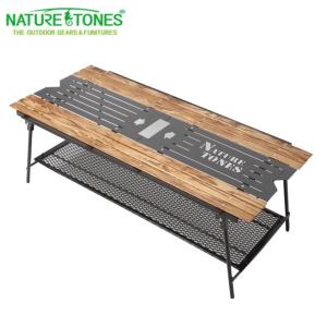 ネイチャートーンズ アウトドアテーブル 小型テーブル FDダイニングテーブル M DTM-DB NATURE TONES