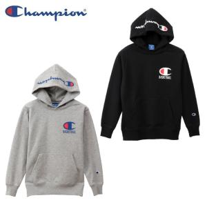 チャンピオン スウェットパーカー ジュニア キッズ プルオーバースウェットパーカー E-MOTION CK-QB122 Champion｜himaraya