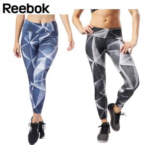 リーボック 8分丈 タイツ レディース ワンシリーズ グラフィック 7/8タイツ FVN56 Reebokの商品画像