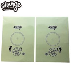 オレンジ ステッカー PROTECTION SHEET 2 ORAN'GE