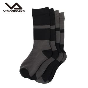 スキー スノーボード ソックス 2足組 ジュニア 2P SOCKS VP131802I02 ビジョンピークス VISIONPEAKS｜himaraya