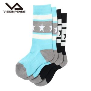 スキー スノーボード ソックス 2足組 ジュニア 2P SOCKS VP131802I04 ビジョンピークス VISIONPEAKS