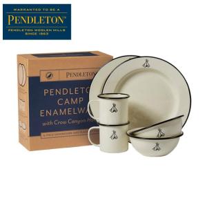 ペンドルトン 食器セット 皿 マグカップ キャンプエナメルウェア XW713 19370005 PENDLETON｜himaraya