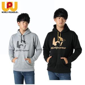 ワールドペガサス 野球 スウェットパーカー メンズ レディース ビッグロゴスウェット WAPHFH9F WORLD PEGASUS