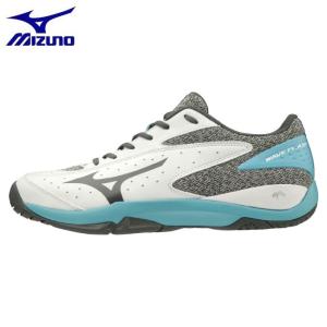 ミズノ テニスシューズ オムニクレー メンズ レディース ウエーブフラッシュ ワイド OC 61GB193125 MIZUNO