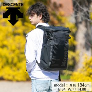 デサント DESCENTE バックパック メンズ レディース スクエアバッグM 30L DMAPJA04-BK｜himaraya