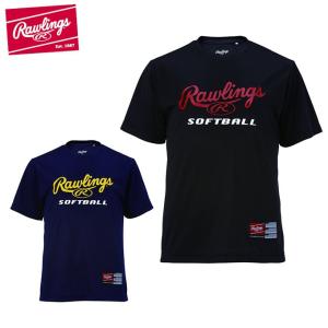 ローリングス 野球ウェア 半袖Tシャツ メンズ レディース プレーヤーSOFTBALL Tシャツ ウィメンズ ASTW10S03 Rawlingsの商品画像