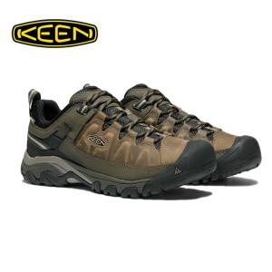 キーン KEEN トレッキングシューズ 防水 ローカット メンズ ターギー III 防水ハイキングシューズ 1017783 BC/BK