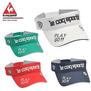 ルコック le coq sportif ゴルフ サンバイザー レディース