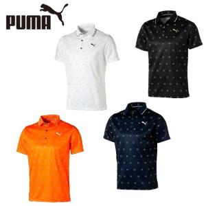 プーマ ゴルフウェア ポロシャツ 半袖 メンズ モノグラム SS ポロシャツ 半袖 930010 PUMA