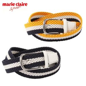 マリクレール marie claire ゴルフ ベルト レディース ゴムメッシュベルト