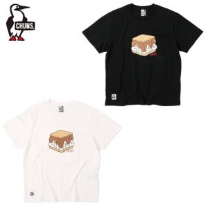 チャムス CHUMS Tシャツ 半袖 レディース スモアTシャツ CH11-1688