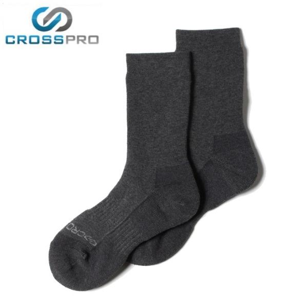 クロスプロ CROSS PRO トレッキングソックス メンズ レディース PPウールオールパイルクル...