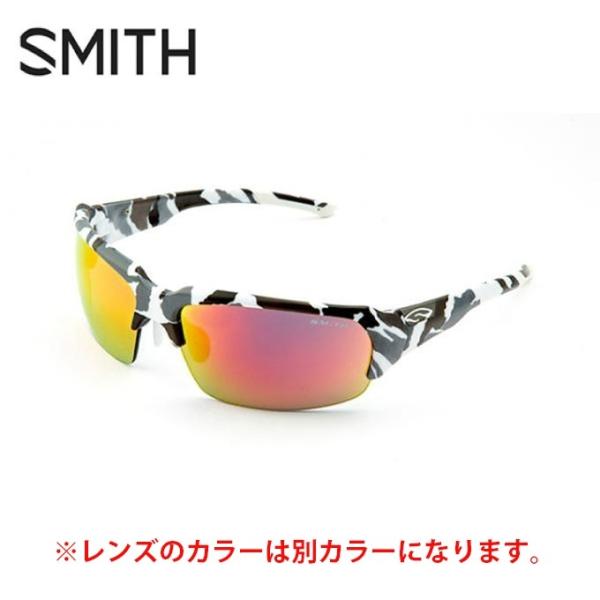 スミス SMITH 偏光サングラス レンズ2枚付 Swing The Camo