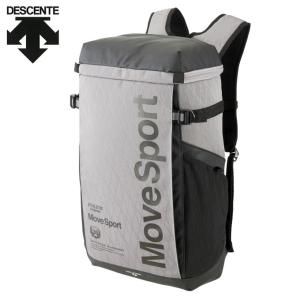デサント DESCENTE バックパック メンズ レディース スクエアバッグM レインカバー付き 30L DMAPJA04RC-GRYJ