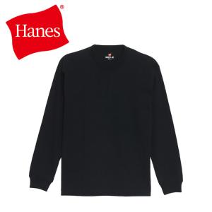 ヘインズ Hanes 長袖アンダーウェア メンズ ビーフィーロングスリーブTシャツ BEEFY-T ...