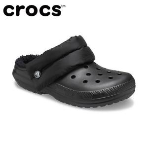 クロックス クロックサンダル メンズ レディース クラシック ラインド ネオ パフ クロッグ Classic Lined Neo Puff Clog 206589-060 crocs｜himaraya