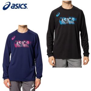 アシックス バレーボール 長袖シャツ メンズ グラフィックロングスリーブトップ 2051A252 asics