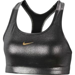 ナイキ スポーツブラ ブラトップ レディース スウッシュ アイコンクラッシュ シマー CT3792-010 NIKE