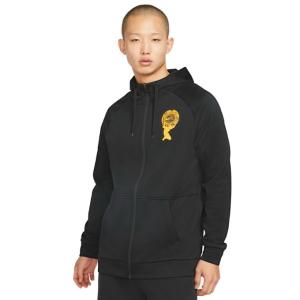 ナイキ パーカー メンズ サーマ ジム フルジップフーディ スウェット CV7734-010 ブラック NIKE スウェットパーカー