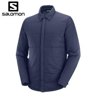 サロモン 中綿ジャケット メンズ SNOWSHELTER INSULATED SHIRT M LC1368100 salomon｜himaraya