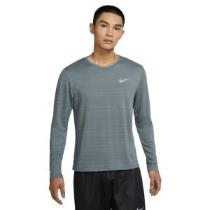 ナイキ ランニングウェア Tシャツ 長袖 メンズ ドライフィット Miler Men's Long-Sleeve Running Top CU5990-084 NIKE