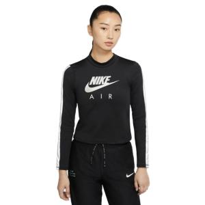 ナイキ ランニングウェア Tシャツ 長袖 レディース ウィメンズ エア MID L/S トップ CU3332-010 NIKE