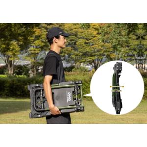 アウトドア 折りたたみ 2輪 4輪 キャリーカ...の詳細画像5