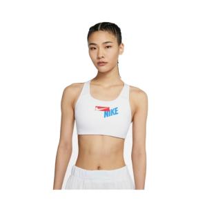 ナイキ スポーツブラ ブラトップ レディース ウィメンズ スウッシュ ロゴ パッド ブラ CZ4444-100 NIKE