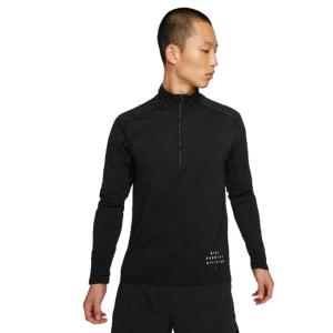 ナイキ ランニングウェア Tシャツ 長袖 メンズ ドライフィット エレメント ラン ディビジョン ハーフジップ L/S トップ DA0431-010 NIKE