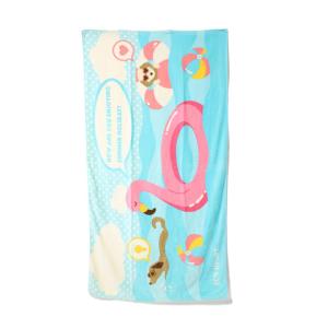 セトクラフト SETOCRAFT  レジャーバスタオル SUN HEART ぷかぷかフラミンゴ 135034000