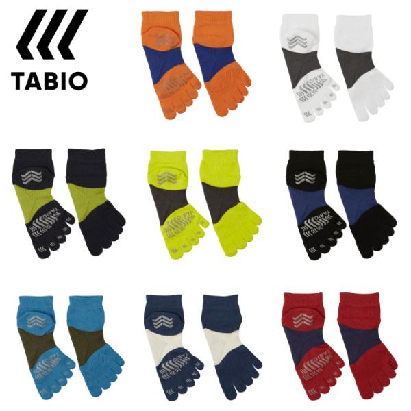 タビオ ショートソックス メンズ レーシングラン 五本指ソックス L 072120038 TABIO