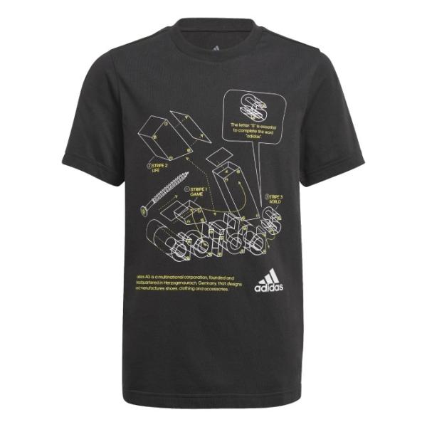 アディダス adidas Tシャツ 半袖 ジュニア テックスポーツ グラフィックTシャツ JKW53...