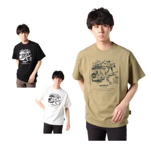 ジープ Jeep  Tシャツ 半袖 メンズ LINE ART SS T JP171106K02｜himaraya