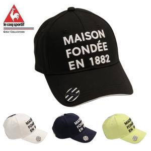 ルコック le coq sportif ゴルフ キャップ メンズ マーカー付きキャップ QGBRJC05