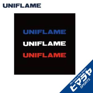 ユニフレーム UNIFLAME ステッカー UFロゴステッカー大 トリオ 690123｜himaraya