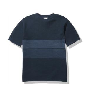 ザ・ノース・フェイス Tシャツ 半袖 メンズ レディース ショートスリーブグローブフィットボーダーティー S/S Globefit Border Tee NT42161 AN  ノースフェイス｜himaraya