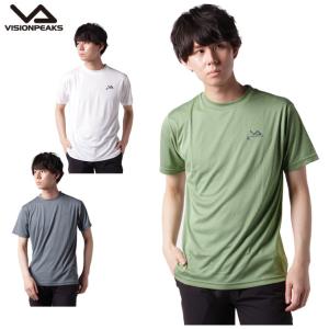 ビジョンピークス VISIONPEAKS  Tシャツ 半袖 メンズ UV速乾 クライムBP SS T  VP171106K03｜himaraya