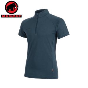 マムート MAMMUT 半袖シャツ メンズ アジリティ ハーフジップ