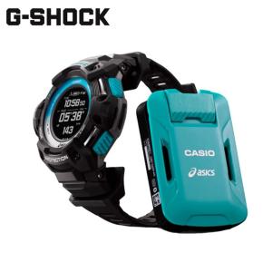 Gショック G-SHOCK ジーショック カシオ ランニング トレーニング 20気圧防水 歩数計測 腕時計 メンズ レディース GSR-H1000AS-SET｜himaraya